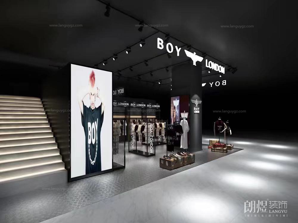 商場(chǎng)男裝店門頭裝修效果圖