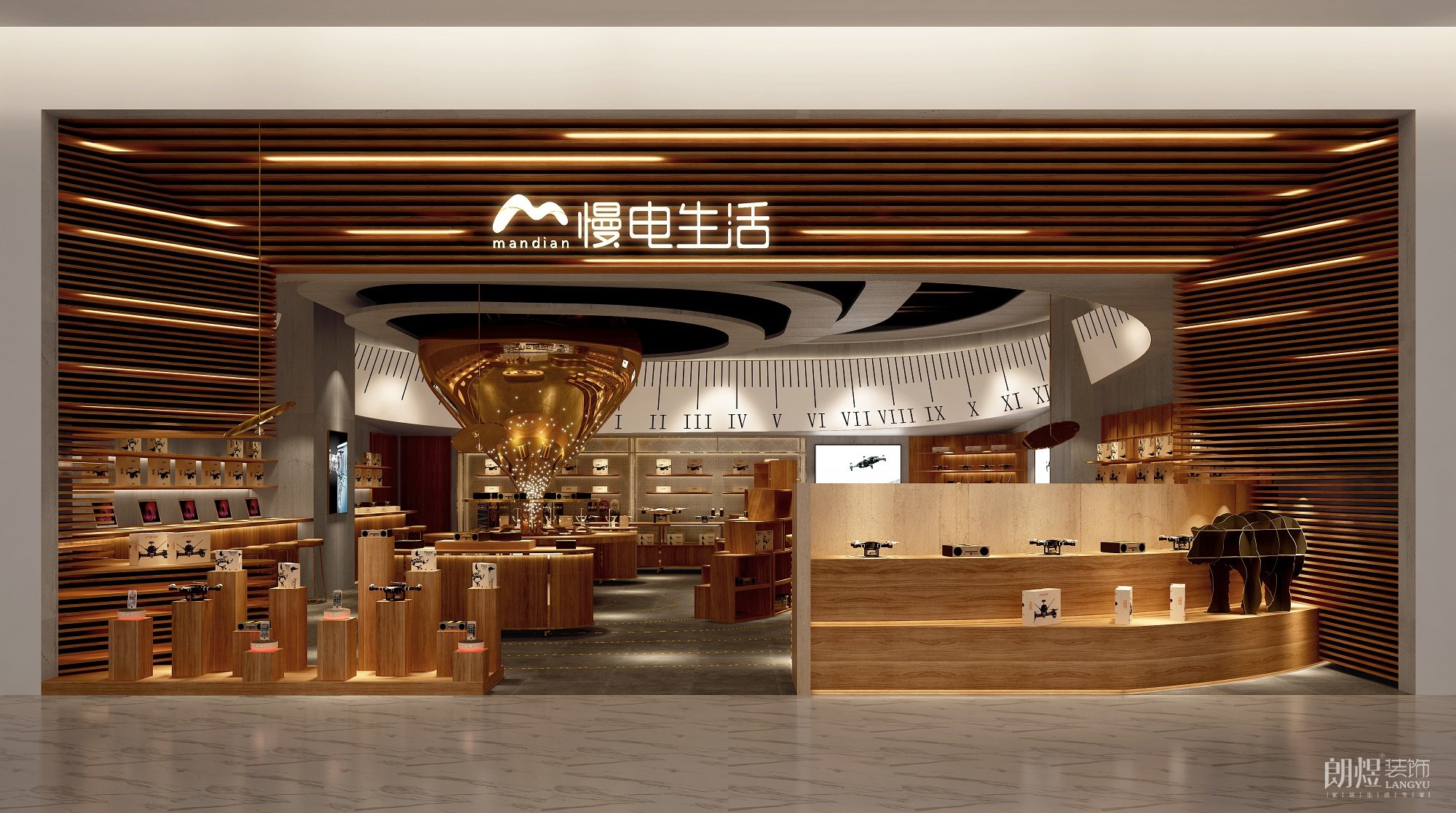 3c數(shù)碼體驗店門頭設(shè)計效果圖