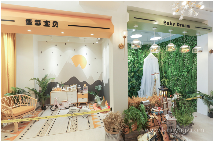 童夢(mèng)兒童攝影店場(chǎng)景布置圖片
