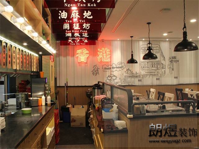 文化氣息成都茶餐廳裝修效果圖
