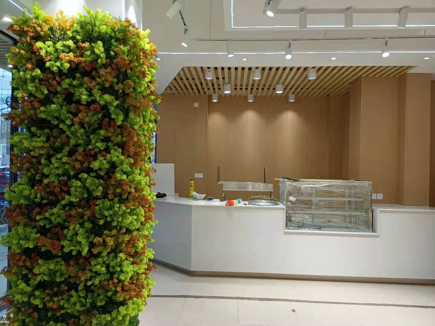烘培店前臺(tái)裝修實(shí)景圖